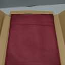 sancua 2 Pack Burgundy Tablecloth 54 x 54 Inch, Stain and Wrinkle Resistant Square Table Cloth - Washable Polyester Table Cover for Dining Tables, Buffet Parties and Camping