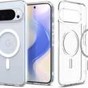 Spigen for Pixel 10/10 Pro Case, Ultra Hybrid MagFit (2025) [Designed for Pixelsnap, Compatible with MagSafe Accessories] [Anti-Yellowing] - Clear