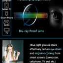 Onrtry Circle Blue Light Glasses for Women Men Round Metal Frame Computer Gaming Eyeglasses 2 Pack (A6 Gold+rose Gold)