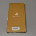 Miracase Magnetic for iPhone 16e Case Full-Body Phone with Built-in Glass Screen Protector, [Compatible with MagSafe] Military Drop Proof 16 E Cover Bumper 6.1 inch, Black