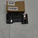 2-Pack Replacement Li-ion Battery 3.65V 6040mAh with Charger Station for Ring-Doorbell Camera 2/3/4, Stick Up Cameras and Spotlight Cam for Indoor/Outdoor Use Black