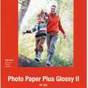 Canon Glossy Photo Paper Plus II, 4"x6"(50 Sheets)