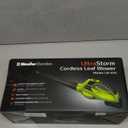 Mueller UltraStorm Leaf Blower Cordless Electric, 130 MPH 20 V Powerful Motor, 2 Speed Levels, 1hr Charge, Lightweight, Blowers for Lawn Care, Battery Powered Blower for Snow (Green)