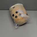 Boba Plushie, 13.7 in Boba Plush Pillow Toy Gifts for Kids, Valentine, Christmas (Brown Round Eye)