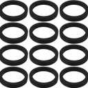 12PCS Steam Engine Traction Tire 242-206 25.4mm ID Compatible with Lionel Not Compatible with Berkshire Engines Model Train Tires