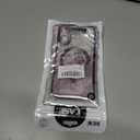 for iPhone Air Case, Glitter Clear Cute Paw Love Heart, Compatible with MagSafe, Strong Magnetic Full Camera Lens Protection Cover, Soft Slim Bling Phone Case 6.5" - Purple