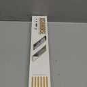 AsiaHorse Power Supply Sleeved Cable, 16 AWG PSU Extension Cable Kit of White Connector, 1x24Pin/2x4+4 EPS/3x6+2 PCI-E, 30cm Length with Combs-White