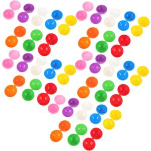 40pcs Mini Plastic Raffle for Party Games Crafts Carnival Activities and Lottery Drawings Hollow and Openable Design Colors