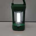 Favourlite LED Camping Lantern Rechargeable, 1500LM 4 Light Modes Camping Light 4000mAh Phone Charger Lanterns for Power Outages Portable Waterproof Camping Essentials for Emergency (Leaf Green)