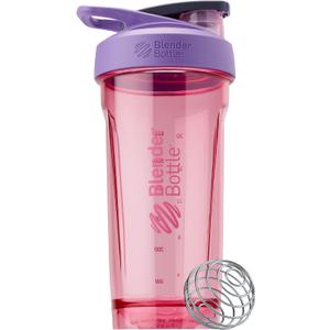 BlenderBottle Sport Shaker Bottle with Wire Whisk, 28-Ounce, Purple Protein Shakes & Hydration for Athletes & Fitness Enthusiasts, Easy Mixing, Durable & Lightweight, Lockable Lid