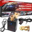Auto Starter 12V Car Battery Protector - Automatically Disconnect System for Car Battery Saver, Voltage Disconnect Kit, Kill Switch.