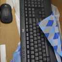 Logitech MK540 Advanced Wireless Keyboard and Mouse Combo for Windows, 2.4 GHz Unifying USB-Receiver, Multimedia Hotkeys, 3-Year Battery Life, for PC, Laptop