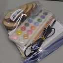 Beeveer 60 Pcs Wood Burning Kit Adjustable Temperature Wood Burning Pyrography Pen Kit for Embossing/Carving/Soldering & Pyrography