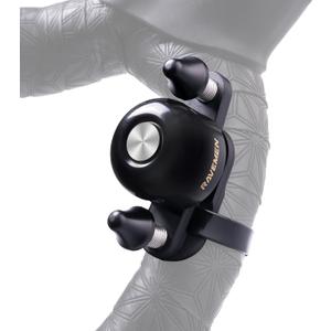 RAVEMEN Q3 Road Bike Bell, Dual-Hammer Copper Alloy Bicycle Bell for Adults Fit Handlebars up to 47mm, Lightweight for Most Grip Positions, Easy Installation