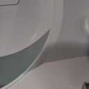 Bio Bidet USPA PRO Modern Bidet Seat, Warm Water, Heated Seat & Dryer, Remote Control, Round
