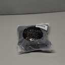 RUNNING GIRL Sports Bras for Women,CrissCross Back Padded Strappy Sports Bras Medium Support Workout Bra Push up(WX3019 Black L) 2 Pack