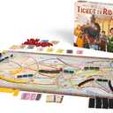 Asmodee Ticket to Ride Board Game (2025 Refresh) - A Cross-Country Train Adventure for Friends and Family, Strategy Game for Kids & Adults, Ages 8+, 2-5 Players, 30-60 Minute Playtime