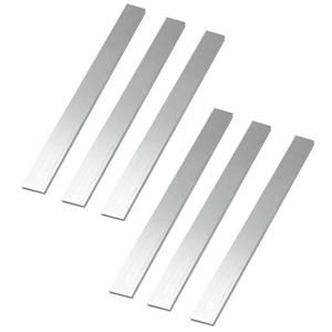 6 Pieces 1/8" X 1" Square Aluminum Flat BAR 12" Long .6061 General Purpose Plate, 3mm X 25mm X 305mm Aluminum Flat Plate, T6511 Solid New Mill Stock