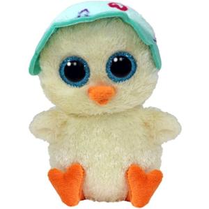 Ty Beanie Boo Emmie the Easter Chick with a Hat - 6"