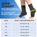 ABIRAM Ankle Brace for Men & Women - Adjustable Compression Sleeve with Wrap, Ion-Matrix Support for Sprained Ankle, Plantar Fasciitis, Achilles Tendonitis Relief - Breathable Gear for Running, Sports, XL