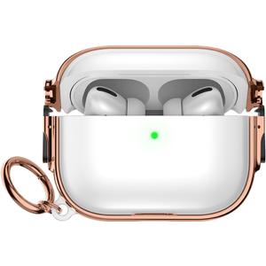 for AirPods Pro 3 Case (2025) with Cleaner Kit, Cute Soft Silicone Cover Compatible AirPods Pro 3rd Genera case with Keychain for Women Men with Keychain for Airpod Pro case(2025) Translucent White