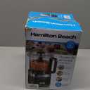 Hamilton Beach Powerful Cordless Mini Food Processor and Vegetable Chopper, 4 Cup Capacity, Fast Recharging, Includes Power Adapter, Chop, Puree, Emulsify, Grind, Dishwasher Safe Bowl, Black (72880)