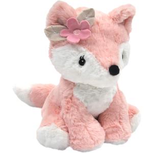 Lambs & Ivy Friendship Tree Plush Pink Woodland Fox Stuffed Animal Toy - Autumn