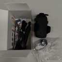 HTU 2026 Upgraded [True Military-Grade] Car Phone HolderSafety Certs & No Smell Cell Phone Holder for Car Mount for Dashboard Windshield Air Vent Long Arm Thick Case,Black