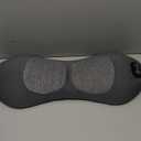 3 in 1 Electric Lumbar Massager Support Pillow, Back Massager with Heat, Adjustable Height for Bed and Chair,Back Support Pillow for Lower Back Pain Relief and Spine Support (Dark Grey)