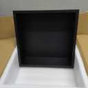 No Tile Needed Shower Niche - 12"x12" Black 304 Stainless Steel Recessed Shelf,Over Mount Installation for Bathroom & Shower Wall,Waterproof