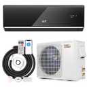 Total Tactic FP10789US-12BK Energy Star Certified 17000 BTU 21 SEER2 208-230V Mini Split Air Conditioner & Heater With WiFi Enabled - Black