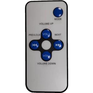 Adjustable Volume and Tone Remote Control, Remote Control Distance 0-8m