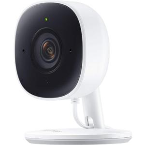 Samsung SmartThings Indoor Security Camera (GP-U999COVLBDA), 1080P HD Video with HDR, Night Vision, Advanced Motion Detection, and Two-Way Audio  Black/White