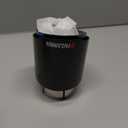 Carbon Fiber Exhaust Tips, 3 Inch Inlet, 4 Inch Outlet, Mirror Carbon Fiber Exhaust Tips, Stainless Steel Blue Carbon Fiber Car Exhaust Tips