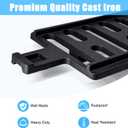 Adviace 40101 Coal Grate for US Stove & USSC Wonderluxe B2350, Wondercoal 2827, Vogelzang VG900 Wood and Coal Circulators.