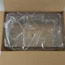 Hudgan Stackable Storage with Bamboo Top for Laundry Room Organization, Extra Large Trash Bag/Garbage Bag Dispenser, Under Sink Organizer, Pantry Organizers