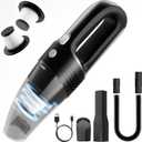 Handheld Vacuum Cordless Car Vacuum Cleaner 11000PA High Power Portable 1.4lbs Lightweight Rechargeable with 2 Filter Multi-Nozzles for Home Office Dust