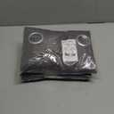 NICETOWN Grey Kitchen Blackout Short Curtain Panels for Bedroom, 45 Inch Long Thermal Insulated Grommet Top Blackout Draperies and Drapes (2 Panels, W42 x L45 -Inch, Grey), Set of 2