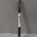 DOWELL Blackout Window Film, 100% Light Sun Blocking Static Cling Frosted Privacy Film for Glass, Heat Control Removable Window Tint, Room Darkening Cover for Day Sleep, Black, 23.6" x 78.7"