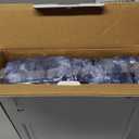 Sealy Electric Blanket Twin Size, Faux Fur & Flannel Heated Blanket with 10 Heating Levels & 1-12 Hours Auto Off, Fast Heating Blanket, Machine Washable, Navy Blue, 62x 84 Inch (Indigo)