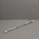 HyDren Twirling Baton for Unisex Kids' Gymnastics Dance Metal Marching Band Parade Baton Stick for Talent Shows, Artistic Dancing (24 Inch)