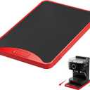Large Appliance Rolling Tray-Compatible with Single Serve Brewers, Coffee Makers, Stand Mixers, Blenders - Red