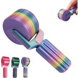 Diamond Art Roller - Diamond Painting Tools,Essential DIY Craft Tool for Rhinestone Embroidery,Easy-Grip Hand Roller, Detachable Diamond Painting Tools and Accessories (Rainbow Color)