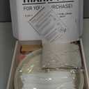 Electric Sourdough Starter Kit with 6-Temp (77-122) Control & Timer - 9" Foldable Sourdough Bread Baking Supplies & Dough Warmer - Complete Banneton Bread Proofing Basket Set for Artisan Home Bakers (Beige)