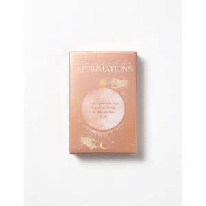 THE MINDFUL COLLECTIVE Positive Affirmation Cards for Women - 36 Daily Affirmations for Women. Motivational Mindfulness Cards, Inspirational Self Care Spiritual Gifts for Astrology, Zodiac