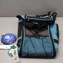 PetAmi Airline Approved Pet Carrier for Cat, Soft Sided Dog Carrier for Small Dog, Cat Travel Supplies Accessories Indoor Cat, Ventilated Pet Carrying Bag Medium Large Kitten Puppy, Large Heather Blue (Large - 19.5"L x 10.2"W x 12"H)