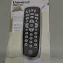 GE Universal Remote Control for Samsung, Vizio, LG, Sony, Sharp, Roku, Apple TV, TCL, Panasonic, Smart TVs, Streaming Players, Blu-ray, DVD, 4-Device, Silver, 33709