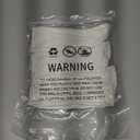 Women's Neon Scrunch Crew Socks 80s 90s Retro 3-Pack Cotton Stacked Boot Calf Cozy Ribbed Slouchy Socks Size 5-10 (White)