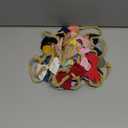 Jesries 28 Pcs Baby Headbands Girls Hair Bows Nylon Hairbands with Linen Bows Handmade Head Accessories for Infant Newborn Toddlers Kids