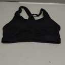 RUNNING GIRL Sports Bra for Women, Medium-High Support Criss-Cross Back Strappy Padded Sports Bras Supportive Workout Tops - M